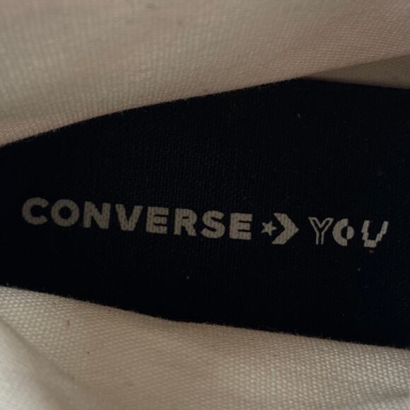 Converse Chuck Taylor All Star Lift Platform Pink Heart Women's 9 High Top Shoes - Picture 8 of 9